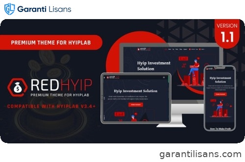 RedHyip – Premium Theme For HYIPLAB