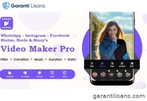 Instagram, FB, YouTube, WhatsApp Status – Story – Post – Reels Video Maker Pro