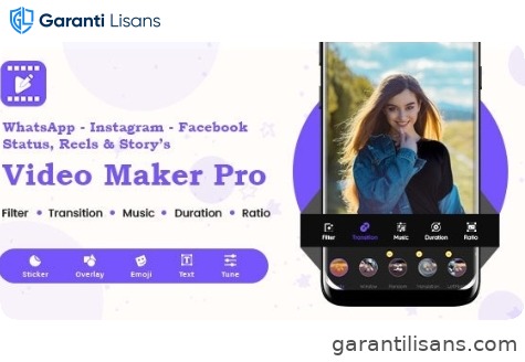 Instagram, FB, YouTube, WhatsApp Status – Story – Post – Reels Video Maker Pro