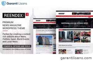 Reendex – Broadcast News Magazine WordPress Theme