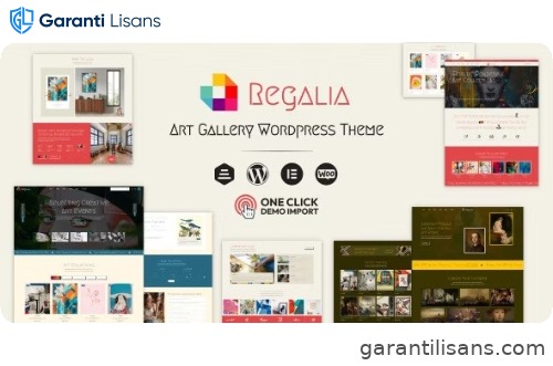 Regalia – Artist Portfolio, Art Gallery Theme