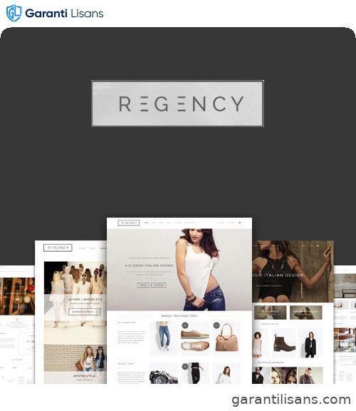 Regency: A Beautiful & Modern Ecommerce Theme
