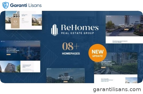 Rehomes – Real Estate Group WordPress Theme