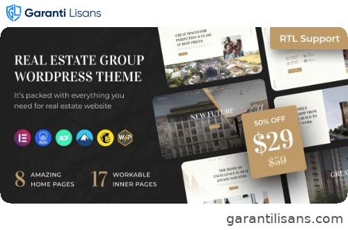 Reland – Real Estate Group WordPress Theme + RTL