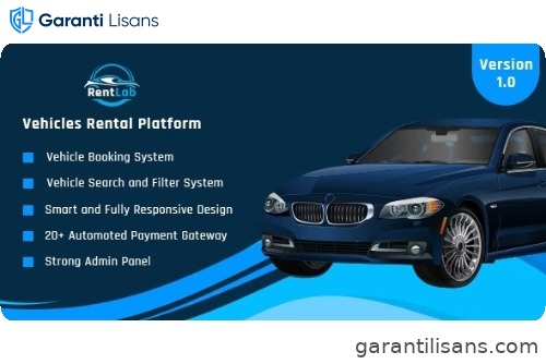 RentLab – Vehicles Rental Platform