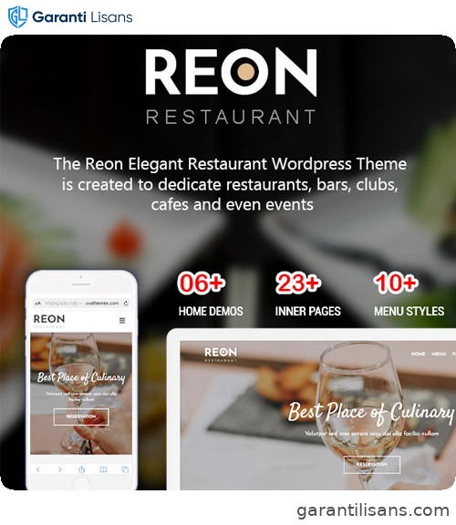 Reon – Restaurant WordPress Theme
