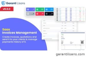 Invoice SaaS Management System – Invoices SaaS / Billing Management / Laravel Invoice Management
