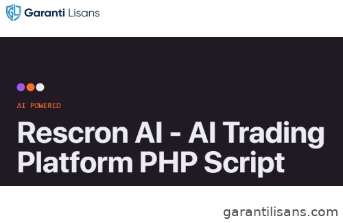 Rescron AI – AI Trading Platform PHP Script