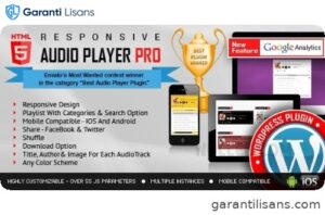 Responsive HTML5 Audio Player PRO WordPress Plugin