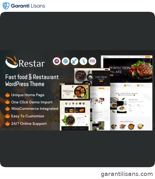 Restar – Fast Food & Restaurant WordPress Theme