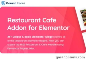 Restaurant & Cafe Addon for Elementor