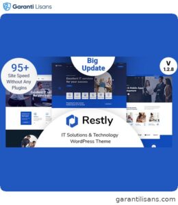 Restly – IT Solutions & Technology WordPress Theme