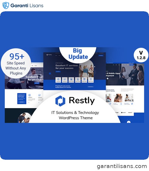 Restly – IT Solutions & Technology WordPress Theme