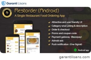Restorder (Android) A single restaurant food ordering app