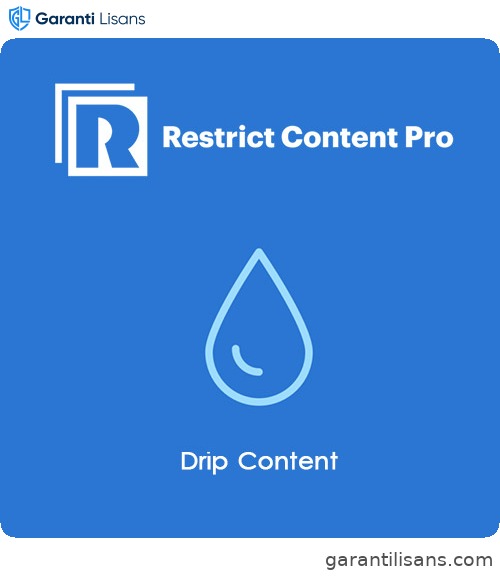 Restrict Content Pro Drip Content