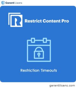 Restrict Content Pro Restriction Timeouts