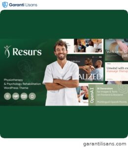 Resurs – Physiotherapy & Psychology Rehabilitation WordPress Theme
