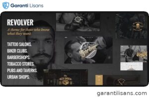 Revolver – Tattoo Studio and Barbershop Theme
