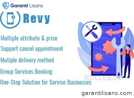 Revy – WordPress booking system for repair service industries