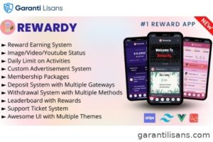 Rewardy – Status App with Reward Points + PWA + Backend
