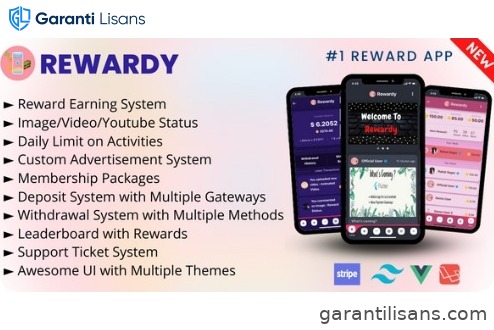 Rewardy – Status App with Reward Points + PWA + Backend
