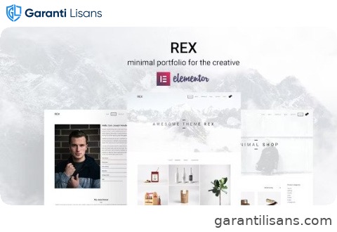 Rex – Minimal WordPress Portfolio Theme