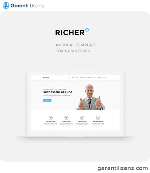 Richer – Responsive Multi-Purpose Theme