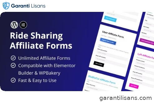 Ride Sharing Affiliate Forms