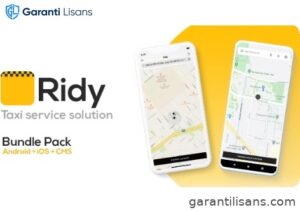 Ridy – Taxi Application Android + Dashboard