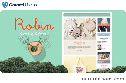 Robin – Cute & Colorful WordPress Blog Theme