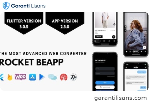 Rocket BeApp – Flutter Web Converter