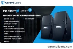 RocketHost – Responsive Hosting WordPress Theme + WHMCS