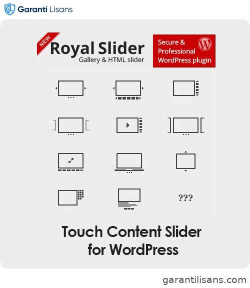 RoyalSlider – Touch Content Slider for WordPress