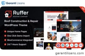 Ruffer – Roof Construction & Repair WordPress Theme