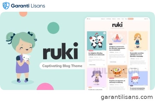 Ruki – A Captivating Personal Blog Theme