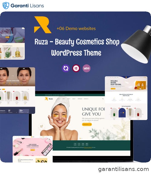 Ruza – Beauty Cosmetics Shop WordPress Theme