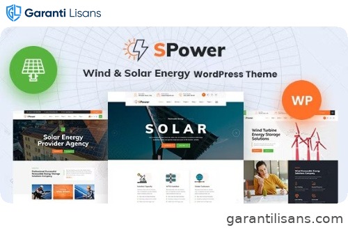 SPower – Wind & Solar Energy WordPress Theme