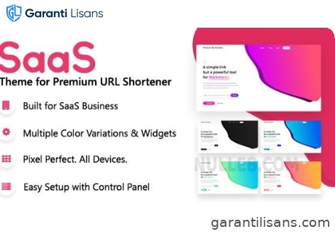 SaaS Theme for Premium URL Shortener