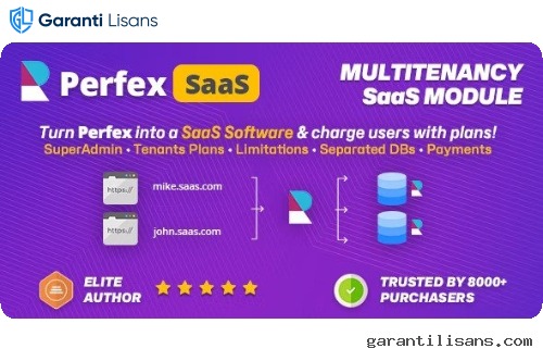 SaaS module for Perfex CRM – Multitenancy support
