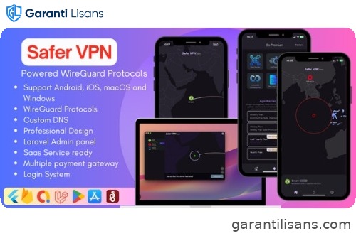 Safer VPN: Cross-Platform WireGuard Flutter