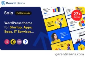 Sala – Startup & SaaS WordPress Theme
