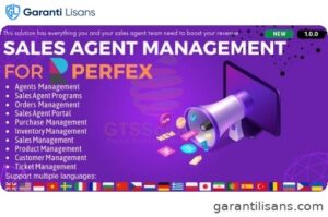 Sales Agent Management module for Perfex CRM