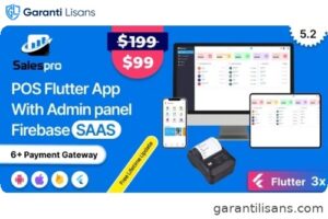 SalesPro Saas – Flutter POS Inventory Full App+Admin panel With Firebase