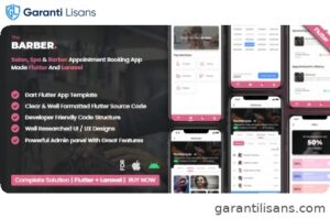 Salon Booking Management System With Mobile App using Flutter