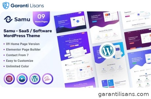 Samu – SaaS / Software WordPress Theme