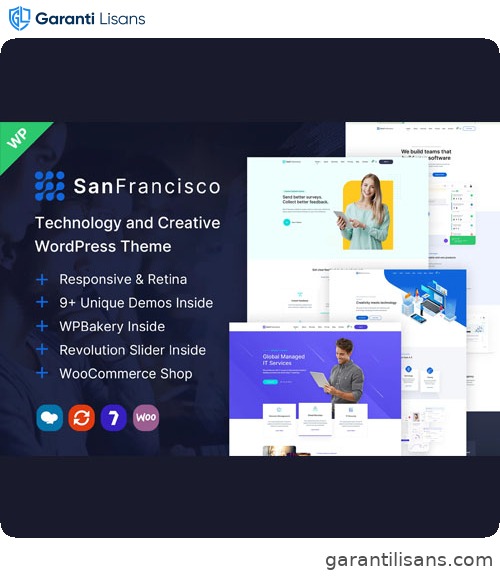 San Francisco – IT Technology and Creative WordPress Theme