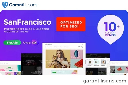 SanFrancisco – MultiConcept Blog & Magazine WordPress Theme