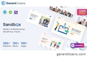 Sandbox – Modern & Multipurpose WordPress Theme