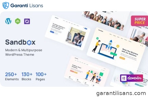Sandbox – Modern & Multipurpose WordPress Theme