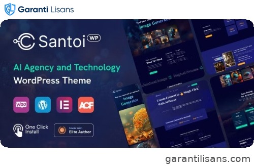 Santoi – AI Agency and Technology WordPress Theme